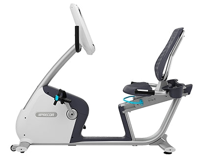 Precor RBK 885 Recumbent Bike w/ P80 Console (Remanufactured)