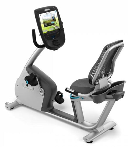 Precor RBK 885 Recumbent Bike w/ P82 Console Image