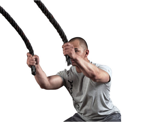 Body-Solid BSTBR1540 Fitness Training Rope 1.5 in. dia. - 40 ft. (New)