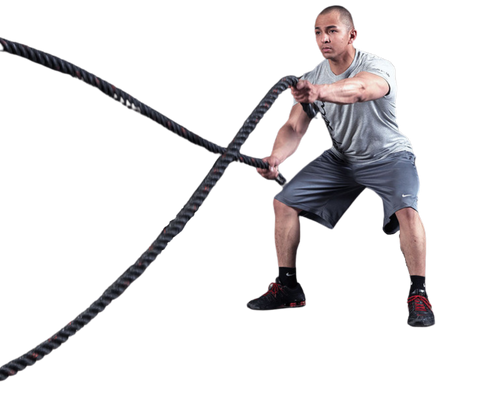 Body-Solid BSTBR1540 Fitness Training Rope 1.5 in. dia. - 40 ft. (New)