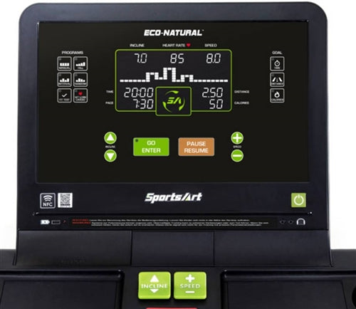 SportsArt T674L Eco-Natural Elite Treadmill (New)