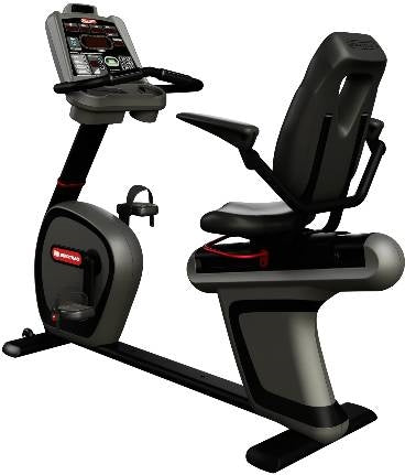 Star Trac S Series Recumbent Bike w/LCD - Black (New)