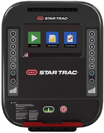 Star Trac 4 Series Recumbent Bike w/10" Touch Display - Black (New)