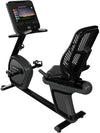 Star Trac 4 Series Recumbent Bike w/15" Embedded Display - Black Image