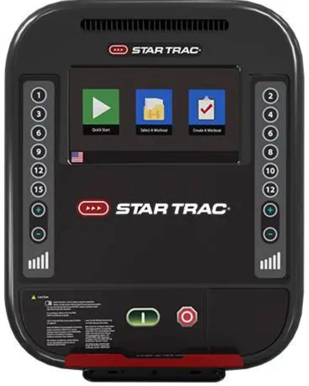Star Trac 4 Series Treadmill w/10" Touch Display - Black (New)