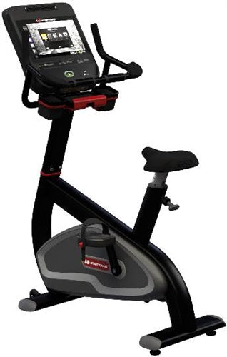 Star Trac 8 Series Upright Bike w/LCD - Black Image