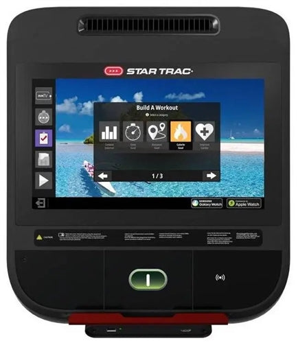 Star Trac 4 Series Treadmill w/15" Embedded Display - Black, 2024 Model (Remanufactured)