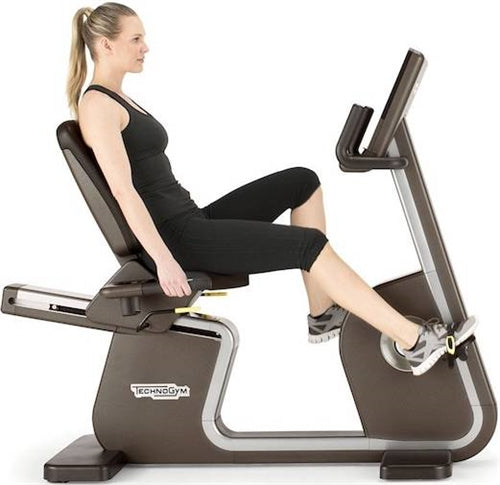 Technogym Artis Recumbent Bike w/Unity Console (Remanufactured)