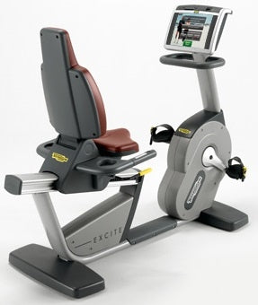 Technogym Excite 700e Recumbent Recline Bike w/Visioweb Image