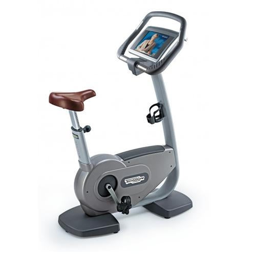 Technogym Excite 700e Upright Exercise Bike w/TV Image