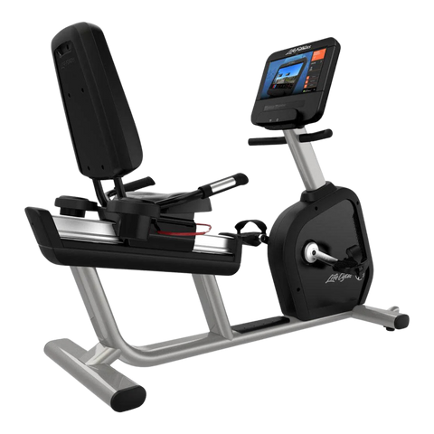 Life Fitness Integrity Recumbent Bike w/SE3 HD Console (Remanufactured)
