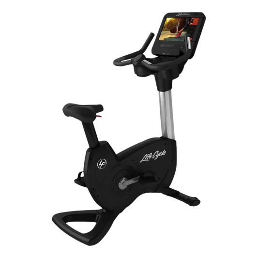 Life Fitness Discover SE3 HD Elevation Upright Exercise Bike (Remanufactured)