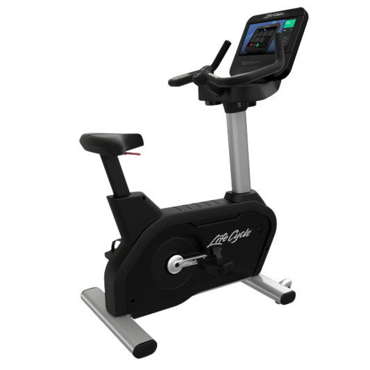 Life Fitness Integrity SE3 HD Upright Bike (Remanufactured)