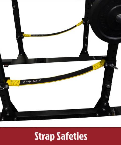 Power Rack Strap Safeties