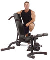 Body-Solid FID46 Olympic Leverage Flat Incline Decline Bench (New)