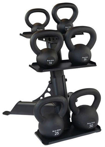 Body Solid GDKR50B 3-Tier Kettlebell Rack (New)