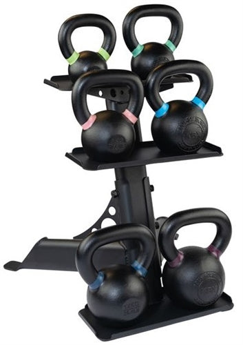 Body Solid GDKR50B 3-Tier Kettlebell Rack (New)