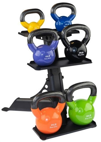 Body Solid GDKR50B 3-Tier Kettlebell Rack (New)