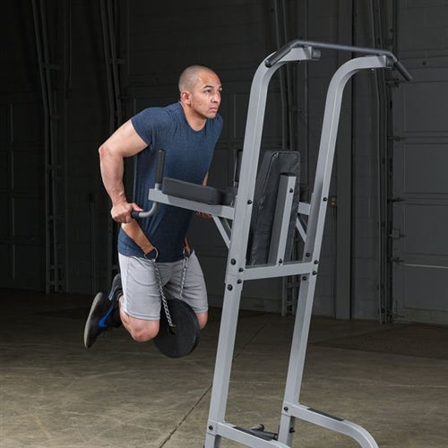 Body-Solid GVKR82B Deluxe VKR Vertical Knee Raise, Dip, Pull Up (New)