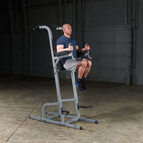 Body-Solid GVKR82B Deluxe VKR Vertical Knee Raise, Dip, Pull Up (New)