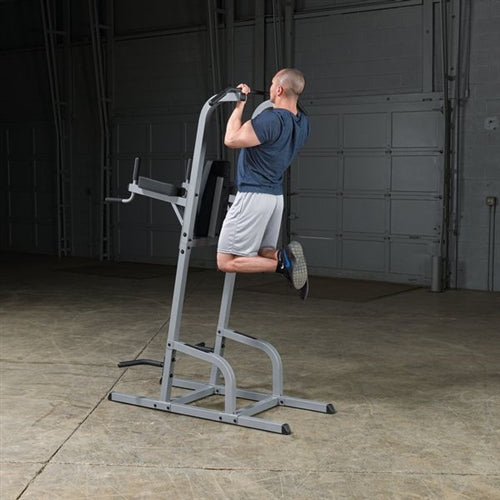 Body-Solid GVKR82B Deluxe VKR Vertical Knee Raise, Dip, Pull Up (New)