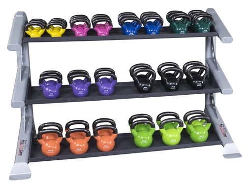 Body Solid SDKRKBR Pro Clubline Kettlebell Rack (New)