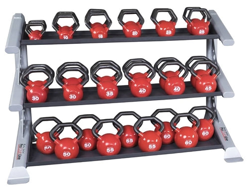 Body Solid SDKRKBR Pro Clubline Kettlebell Rack (New)