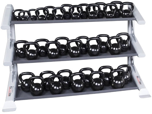 Body Solid SDKRKBR Pro Clubline Kettlebell Rack (New)