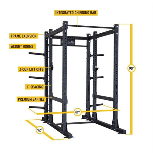 Body-Solid SPR1000Back Extended Power Rack (New)