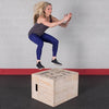 Body-Solid BSTWPBOX Tools 3-in-1 Wooden Plyo Box (New)