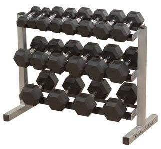 Body Solid GDR363 3 Tier Dumbbell Rack (New)