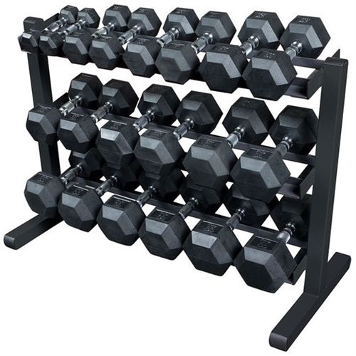 Body Solid GDR363B 3 Tier Dumbbell Rack (New)