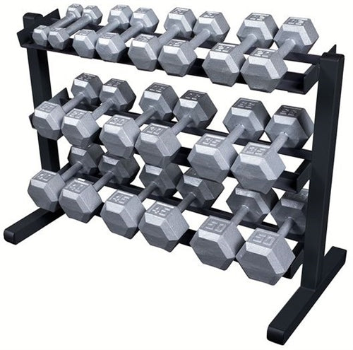 Body Solid GDR363B 3 Tier Dumbbell Rack (New)