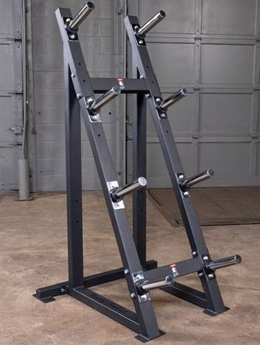 Body Solid GWT76 High Capacity Olympic Plate Rack (New)