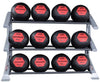 Body Solid SDKR1000MB 3 Tier PCL Medicine Ball Rack (New)