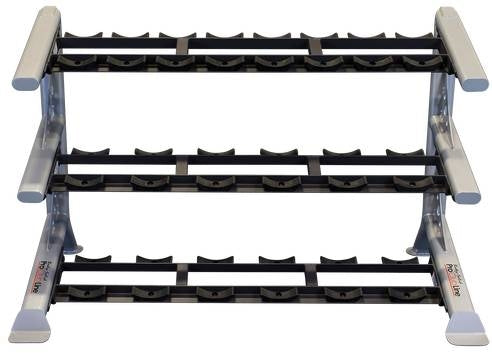 Body Solid SDKR1000SD 3 Tier Saddle Dumbbell Rack (New) Image