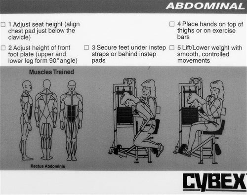 Cybex Classic Abdominal Machine (Remanufactured)