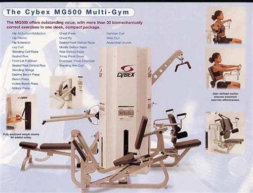 Cybex MG-500 3 Stack Multi Station Gym (Remanufactured)