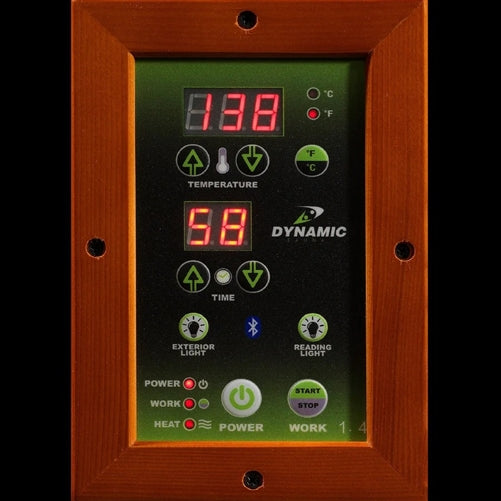 GoldenDesigns DYN-6440-01 Dynamic "Bergamo" Low EMF Far Infrared Sauna (New)