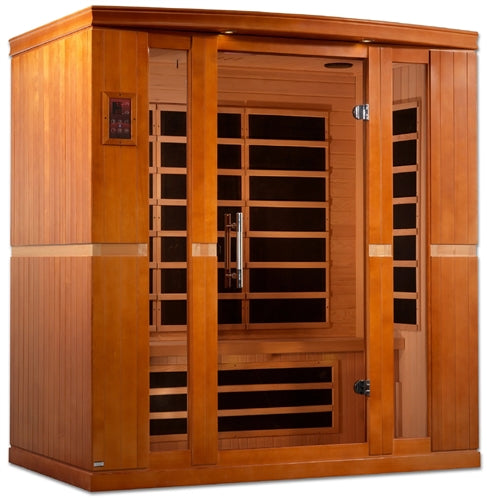 GoldenDesigns DYN-6440-01 Dynamic "Bergamo" Low EMF Far Infrared Sauna | Image