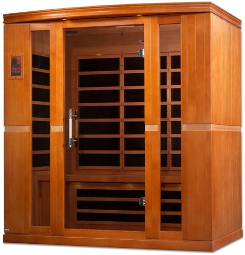 GoldenDesigns DYN-6440-01 Dynamic "Bergamo" Low EMF Far Infrared Sauna (New)