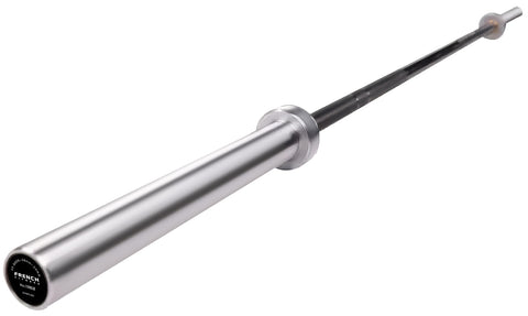 French Fitness 7' (86") Chrome 45 Lb Olympic Bar (New)