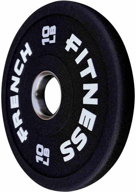 French Fitness Competition Urethane Bumper Plate 10 lb Black (New)