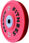 French Fitness Competition Urethane Bumper Plate 55 lb Colored (Red) (New)