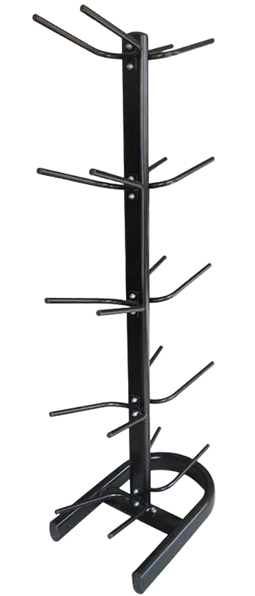 French Fitness 10 Ball Vertical Medicine, Wall & Slam Rack (New)