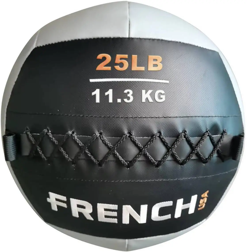 French Fitness Soft Medicine Wall Ball Set of 10 (4 to 30 lbs) (New)
