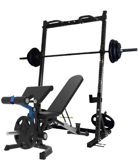 French Fitness BRC10 Multi Bench / Half Rack Combo (New)