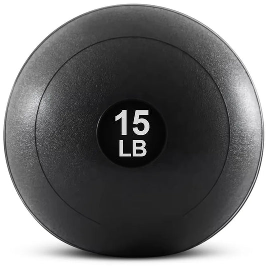 French Fitness 14" Slam Ball 15 lb Non-Bounce Medicine Ball (New)
