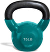 French Fitness Vinyl Kettlebell Set 5-30 lbs (New)