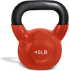 French Fitness Vinyl Kettlebell 40 lbs (New)